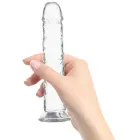 Addiction Crystal Addiction Vertical dildo – 20 cm (8″) – skaidrus — Nuotrauka 2