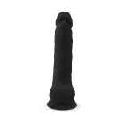 Silex D Model 1 realistiškas dildo – 38 cm (15″) – Juodas — Nuotrauka 4