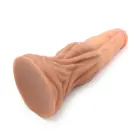 Kiotos Monstar Žvėries dildo – 27.5 cm (11″) – kūno spalva — Nuotrauka 7