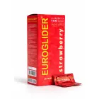 Euroglider Strawberry Flavored Condoms – 144 pcs — Photo 1