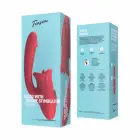 Teazers Multi-Function Vibrating Massager with Clitoral Stimulator – 20 cm (7.9″) – Pink — Photo 10