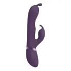 Gada G-Spot Rabbit Vibrator with Bunny Ears and Pulse Wave Shaft – 18 cm – Purple — Photo 3