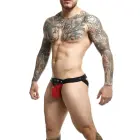 DNGEON Peekaboo Jockstrap – Red – One size — Photo 1