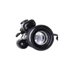 A-TOYS peenise pump Coal – 22.8 cm (9″) – Läbipaistev vibratsiooniga — Foto 7