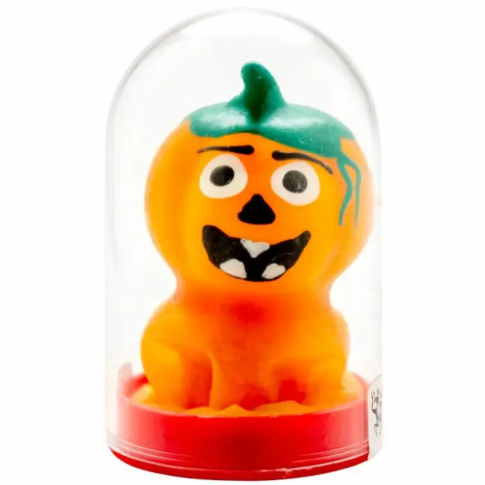 CONDOMERIE hand-painted decorative condom – Pumpkin