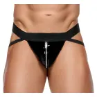 Black Level vinüügist spordialuspüksid lukuga – mustad – 2XL — Foto 2