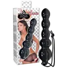 My Black Jacks Lodveida Anālais Dildo – 18 cm (7″) – Melns — Foto 3