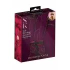 Secret Kisses Rosegasm – мягкие наручники для бондажа с атласной повязкой на глаза – набор — Фото 1