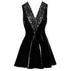 Black Level vinila kleita ar mežģīnēm – melna – XL — Foto 6