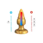 Fantasy Anal Plug Goldy – 10 cm – Gold — Photo 5