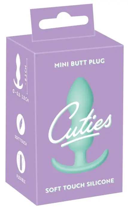Cuties анальная пробка зеленая – 8.2 cm (3.2″)