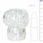 EasyToys Wand Attachment for Men – мастурбационная насадка для вибромассажёра – прозрачный — Фото 4