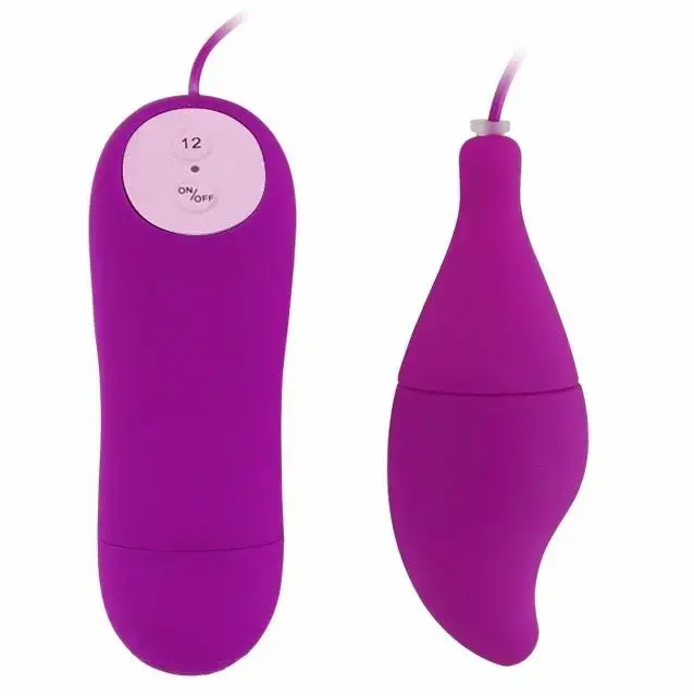 Baile Pleasure Shell12 Wired Intimate Egg vibreeriv muna – 8 cm (3.15″) x 3 cm (1.18″) – lilla