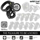 Addicted Toys Locked Gilden Cage силиконовая интимная система – 8.5 cm (M размер) — Фото 7
