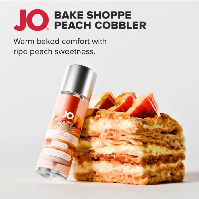 System JO Bake Shoppe virsiku-purukooki maitseline librikant – 60 ml