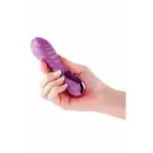 SEDUCTION Chloe – kompaktiškas silikoninis vibratorius – 3 greičiai, 7 rėžimai – metalinė rožinė — Nuotrauka 3