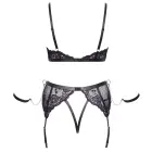 Cottelli Bondage apakšveļas komplekts – violets – 3XL — Foto 8