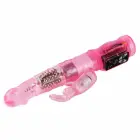 BAILE Pink Rabbit Mini Rotator Superstimulator triušio vibratorius – 21.5 cm (8.5″) – rožinis — Nuotrauka 3
