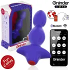 ONINDER Cute vibrējošs anālais spraudnis – 13.5 cm – Violets — Foto 8