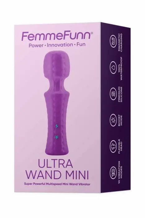 FemmeFunn Ultra Wand Mini wand вибратор – 14.5 см (5.7″) – фиолетовый