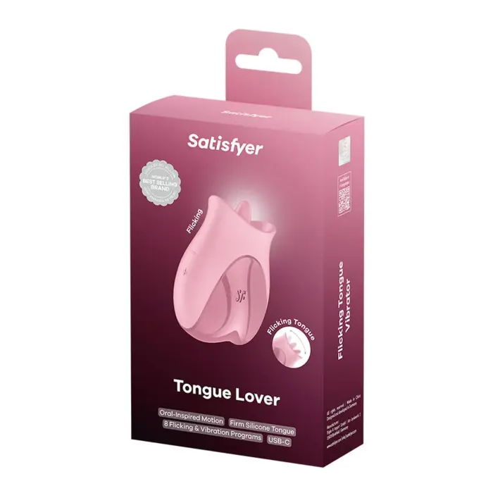 Satisfyer Tongue Lover клиторальный стимулятор – розовый