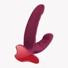 Fun Factory Ryde rievots dildo – 18–20 cm – sarkans — Foto 11