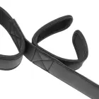 Fetish Submissive регулируемая распорная штанга с неопреновой подкладкой – чёрная — Фото 6