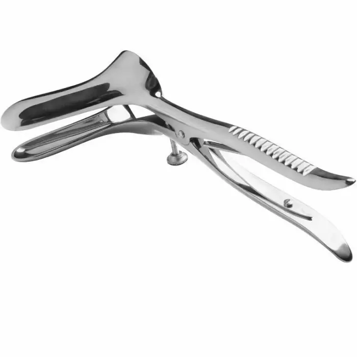 METAL HARD Double Expansion стальной анальный расширитель – 9 см – серебряный