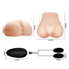 CRAZY BULL - Vagina and Anal Vibrating Masturbator - Skin — Photo 7