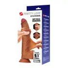 Pretty Love Evander – Sliding Skin realistiškas dildo – 23 cm — Nuotrauka 6