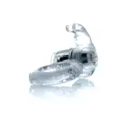 Vibrating Rabbit Cock Ring – Clear — Photo 3