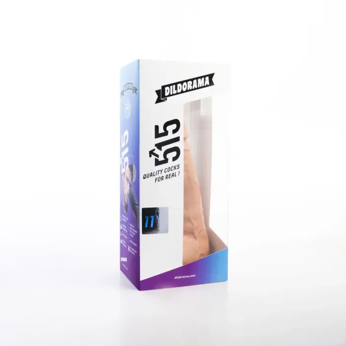 Dildorama 515 Line Realistic Dildo – 29 cm (11.5″) – Flesh