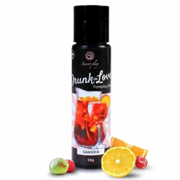 Secret Play Drunk in Love söödav veepõhine librikant – Sangria – 60 ml