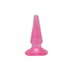 Mīksts anālais spraudnis – 10.2 cm (4″) – Caurspīdīgs — Foto 2