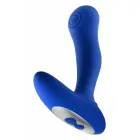 FORTO Thumper – anal plug with thumping function – silicone – blue – 8 modes — Photo 2