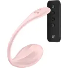 Satisfyer Ribbed Petal ar app vadību vibrators – 15 cm – rozā — Foto 2