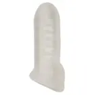 Rebel Thickening Sleeve with Ball Ring – Size M – Transparent — Photo 3