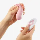 Cocoon перезаряжаемое виброяйцо с пультом управления – 8.5 cm (3.15″) – розовый — Фото 7