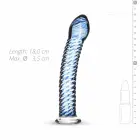 Glas Curved Glass Intimate Device No. 5 – 18 cm (7″) – синий — Фото 3