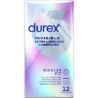 Durex Invisible Extra Lubricated eriti õhukesed kondoomid – 12 tk — Foto 3