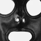 Mask with Brown Ponytail – Black — Photo 7