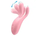 DIEGO trīs motoru dubultās stimulācijas vibrators – miesas krāsa — Foto 3