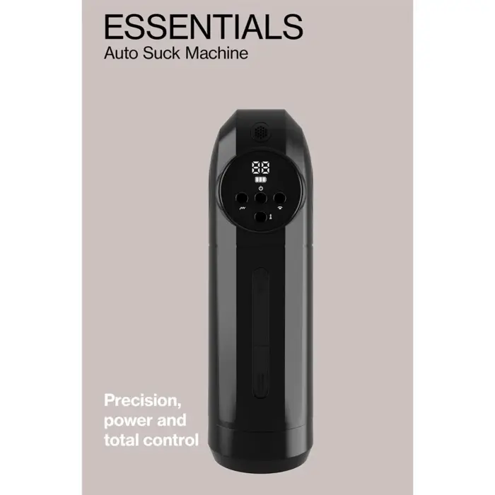 Essentials Auto Suck Machine – автоматический мастурбатор со всасыванием и вибрацией