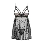 OBS Babydoll naktinukai – juodi – S/M — Nuotrauka 3