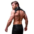Fetish Submissive Attitude – Brigade eco-leather men's chest harness – black – one size — Photo 9
