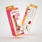 Inviktus - vedela silikoonist dildo - 22 cm (8.7″) - nahavärv — Foto 1