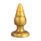 Fantasy Anal Plug Goldy – 10 cm – Gold — Photo 1