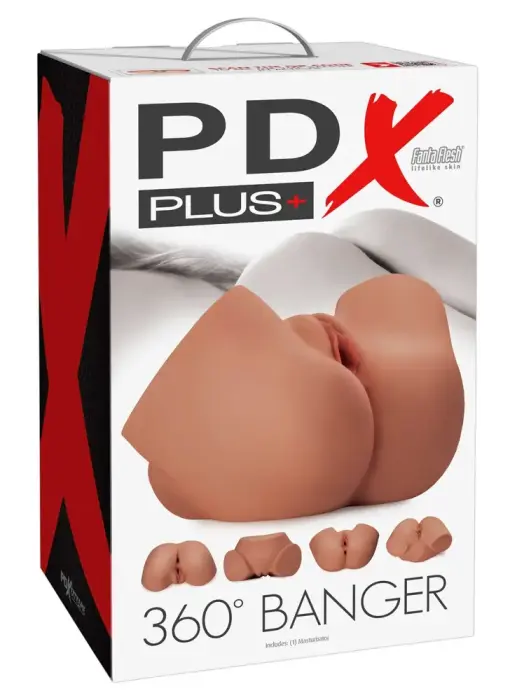 PDX Plus ķermeņa masturbators – miesas krāsa