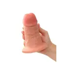 Caliber 14/6 reālistisks dildo – 14 cm (5.5″) – Miesas krāsa — Foto 7