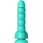 Playhouse Spiral Tease вибрирующий дилдо с пультом – силикон – S – зелёный — Фото 4